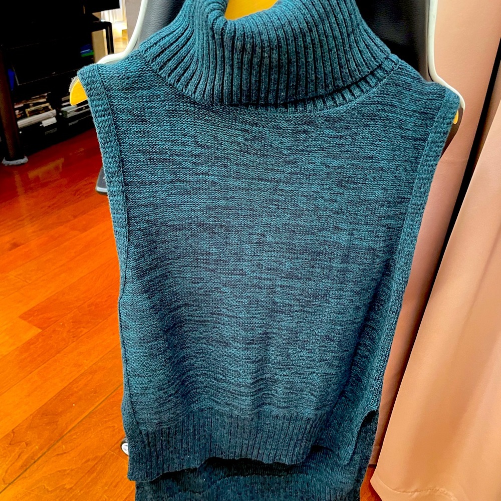 Banana Republic Sleeveless Turtleneck Sweater